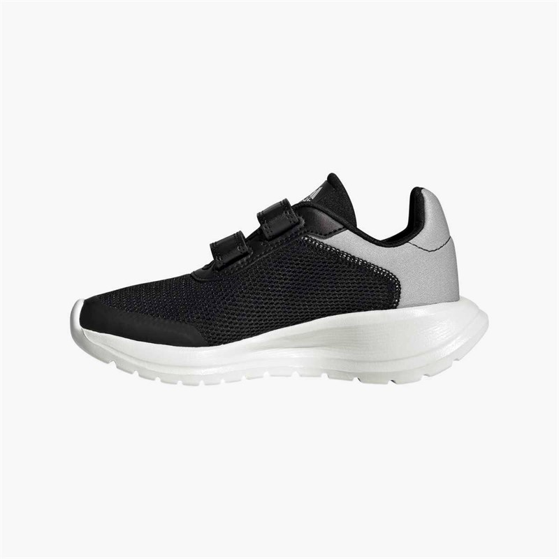 adidas Kids Tensaur Run 2.0 Velcro Trainers Core Black/Core White/Grey Two