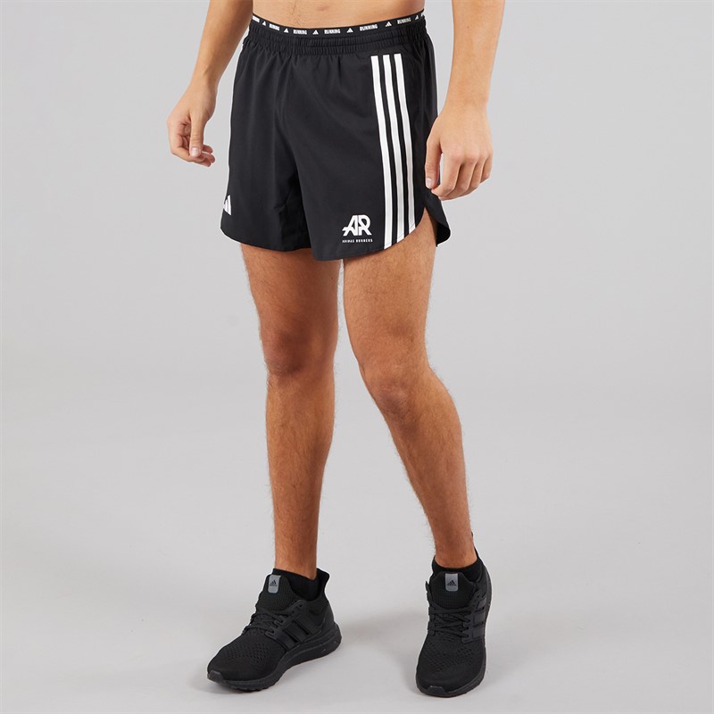 adidas Mens Runners Climacool Running Shorts Black