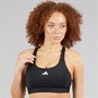 adidas Womens React Training High Support Sports Bra Black