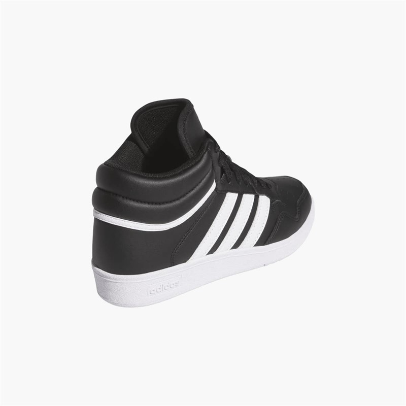 adidas Junior Hoops 4.0 Mid Trainers Core Black/Cloud White/Core Black