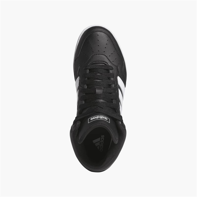 adidas Junior Hoops 4.0 Mid Trainers Core Black/Cloud White/Core Black