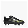 adidas Junior F50 League SG Soft Ground Football Boots Core Black/Iron Metallic/Lucid Lemon