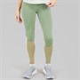 adidas Womens Hyperglam Full Length Leggings Silver Green/White