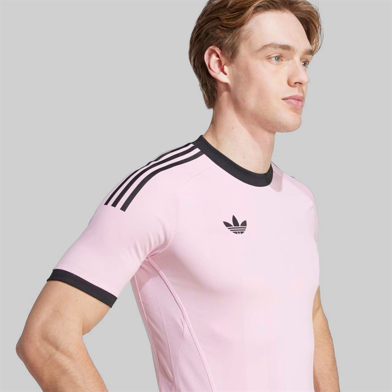 adidas Mens Trefoil 25/26 Pro Goalkeeper Jersey True Pink