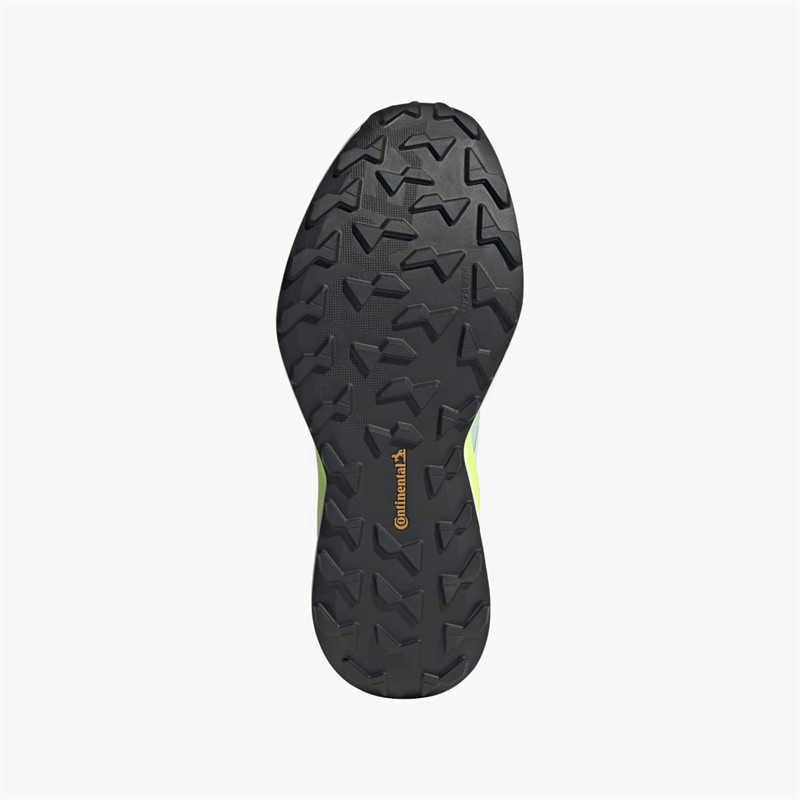 adidas Mens Terrex Agravic 3 Trail Running Shoes Semi Flash Aqua/Cloud White/Lucid Lemon