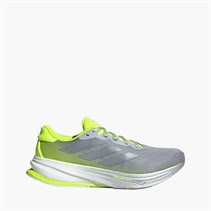 adidas Mens Supernova Rise 2 Neutral Running Shoes Halo Silver/Silver Metallic/Lucid Lemon