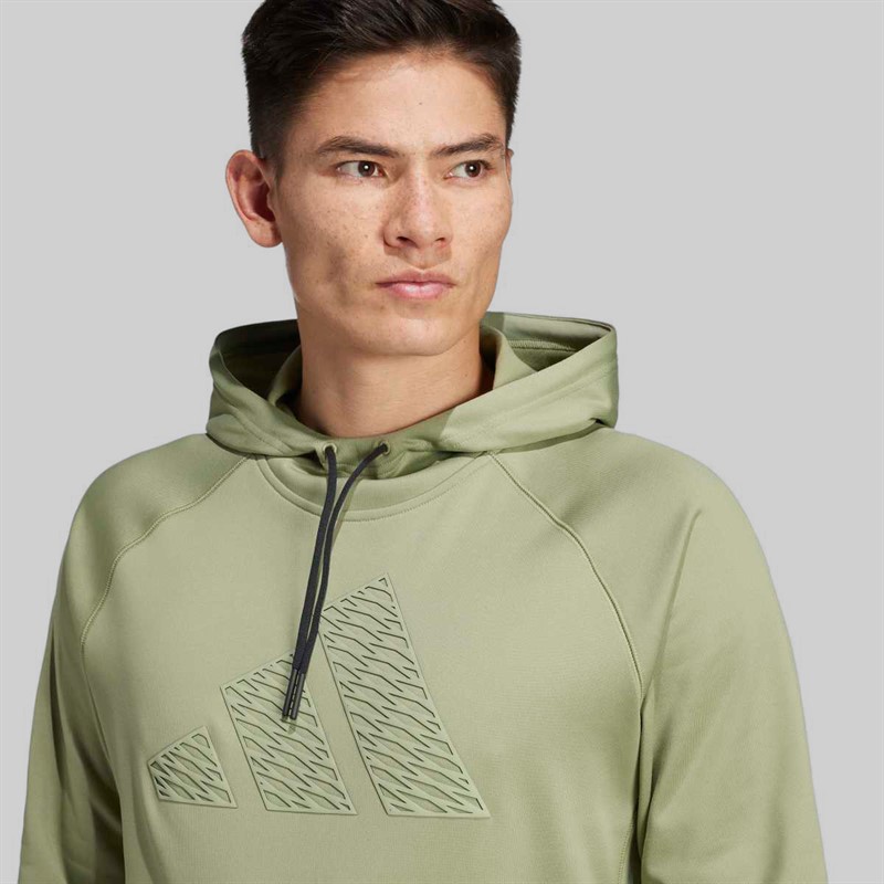 adidas Mens Game And Go Training Hoodie Tent Green