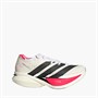 adidas Mens Adizero Prime X3 Strung Neutral Running Shoes Cloud White/Core Black/Lucid Red
