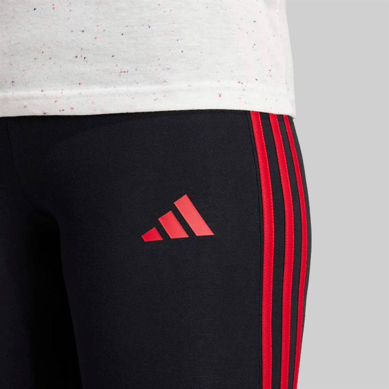 adidas Womens MUFC Manchester United Leggings Black