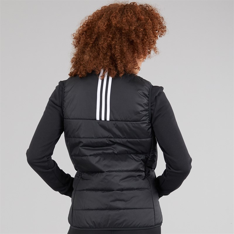 adidas Womens Puffer Golf Gillet Black