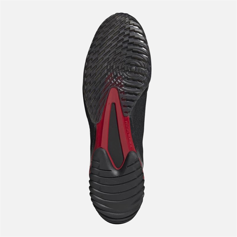 adidas Mens Speedex Ultra Boxing Shoes Core Black/Cloud White/Pure Ruby