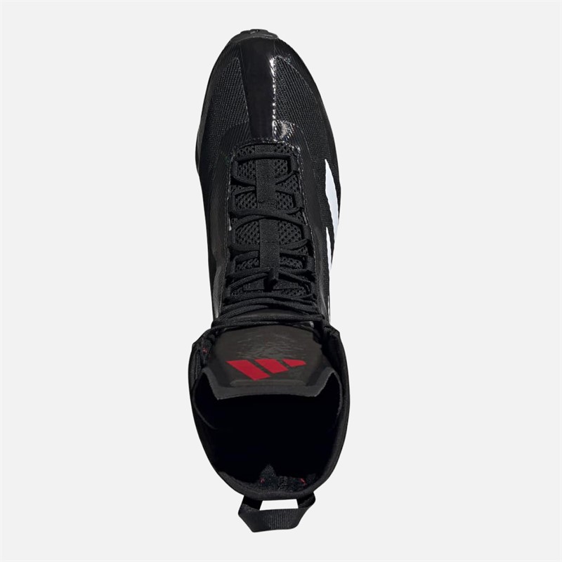 adidas Mens Speedex Ultra Boxing Shoes Core Black/Cloud White/Pure Ruby