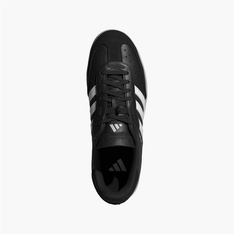 adidas Mens Velosamba Leather Cycling Shoes Core Black/Cloud White/Cloud White