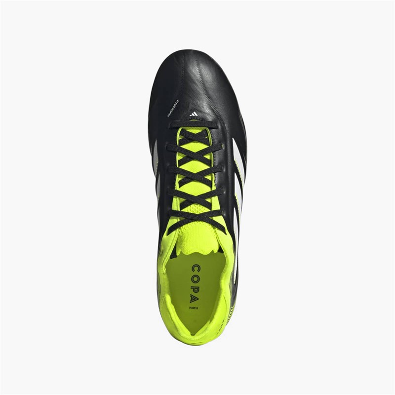 adidas Mens Copa Pure 3 Pro Radiant Blaze Pack FG Frim Ground Football Boots Core Black/White/Lucid Lemon