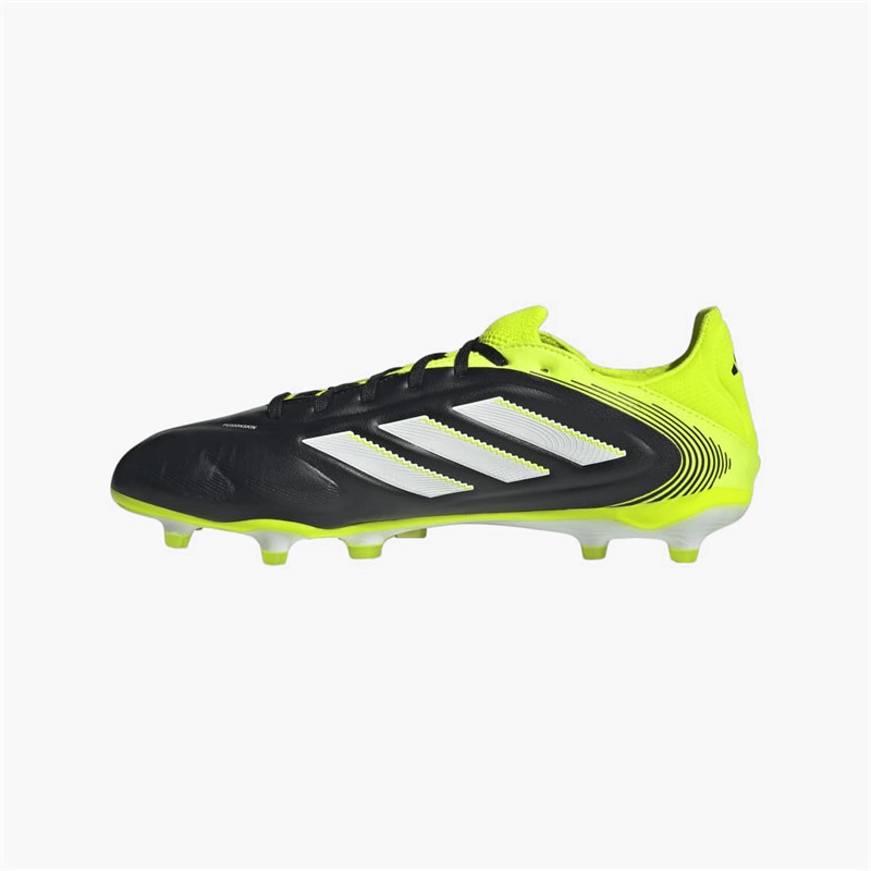 adidas Mens Copa Pure 3 Pro Radiant Blaze Pack FG Frim Ground Football Boots Core Black/White/Lucid Lemon