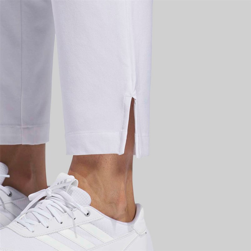 adidas Womens Ultimate 365 Solid Ankle Golf Trousers White