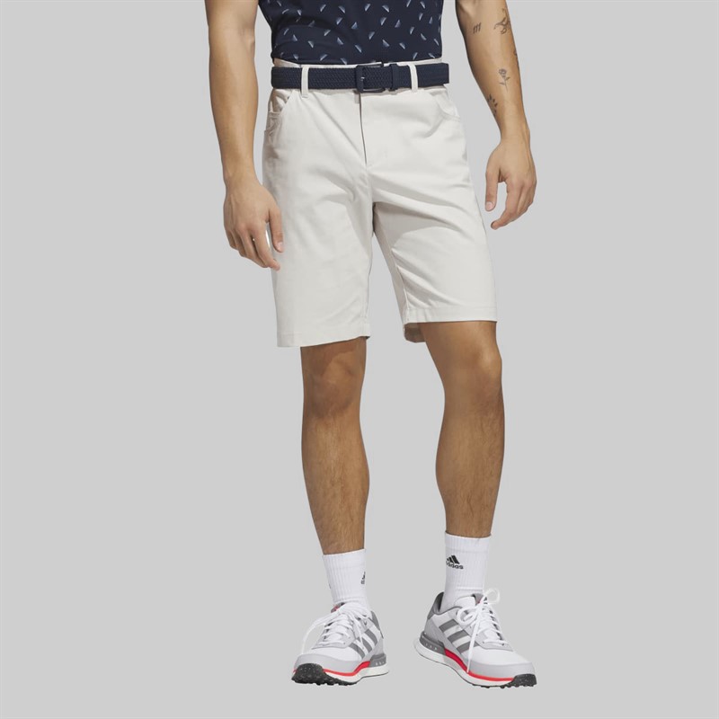 adidas Mens Ultimate 365 Five Pocket Golf Shorts Alumina