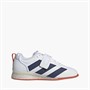 adidas Mens Adipower Weight Lifting 3 Training Shoes Cloud White/Dark Blue/Royal Blue