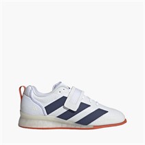 adidas Mens Adipower Weight Lifting 3 Training Shoes Cloud White/Dark Blue/Royal Blue