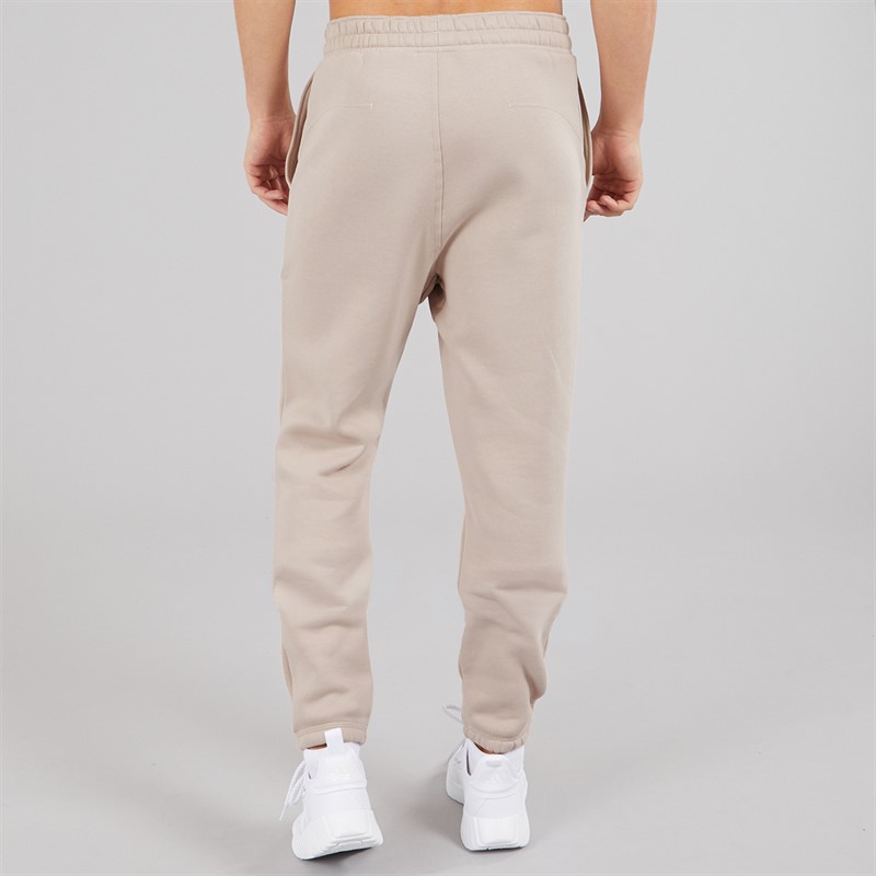 adidas Mens Lounge Graphic Fleece Joggers Wonder Taupe