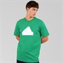 adidas Mens Future Icons Badge Of Sport T-Shirt Semi Court Green
