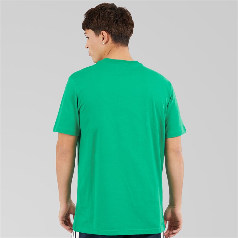 adidas Mens Future Icons Badge Of Sport T-Shirt Semi Court Green