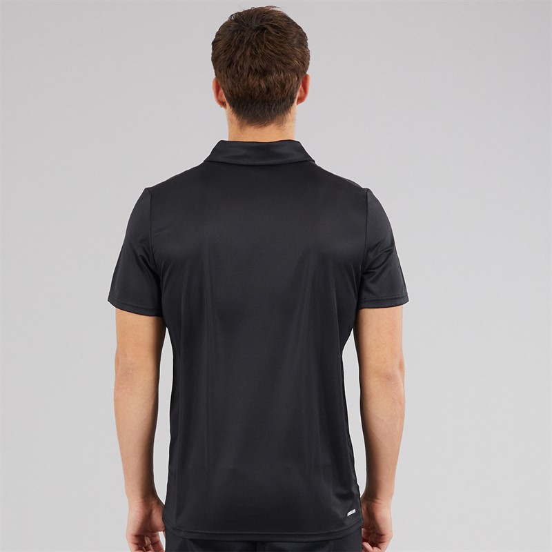 adidas Mens Train Essentials Feelready Training Polo Shirt Black/White