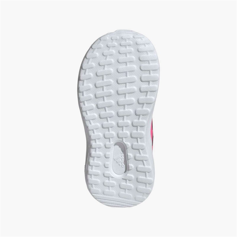 adidas Infant Girls Tensaur Run 3.0 Velcro Trainers Core Black/Core Black/Lucid Pink