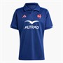 adidas Mens FFR France Rugby 24/25 Home Jersey Dark Blue