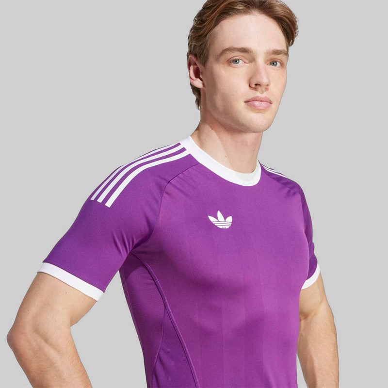 adidas Mens Trefoil 25/26 Pro Goalkeeper Jersey Glow Purple