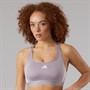 adidas Womens Prime Lift React Medium Support Sports Bra Preloved Fig/White