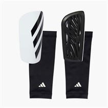 adidas Mens Tiro League Slip In Shin Guards White/Black