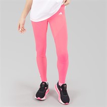adidas Womens Hyperglam Full Length Leggings Bliss Pink/White