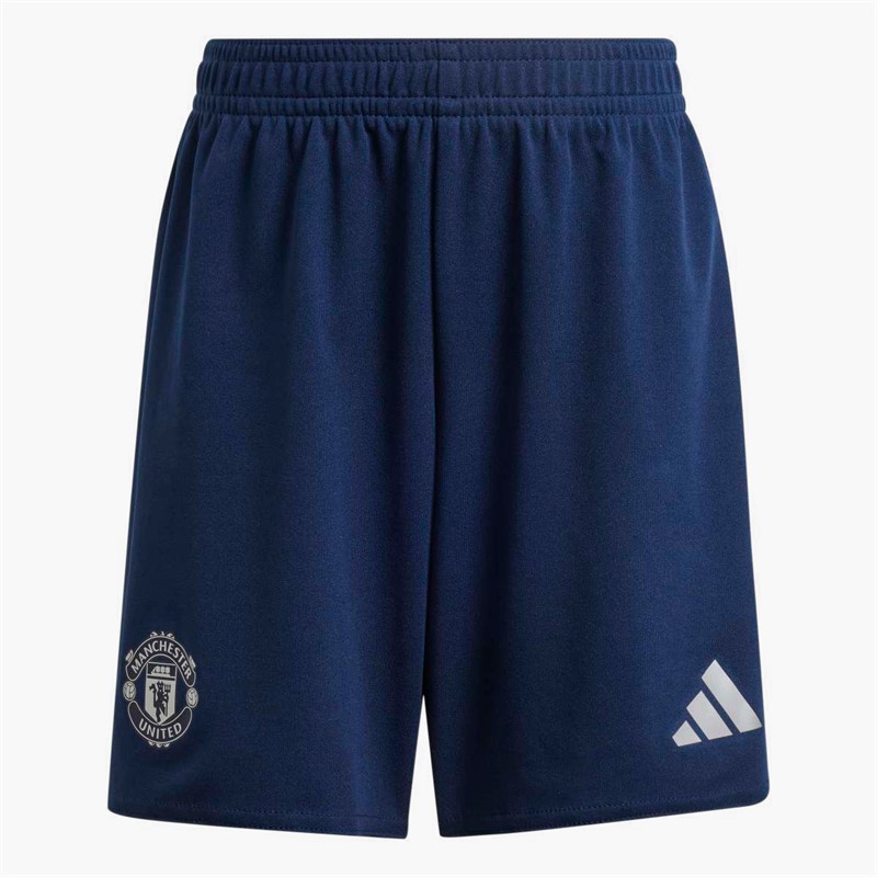 adidas Kids MUFC Manchester United FC 24/25 Away Mini Kit Night Indigo