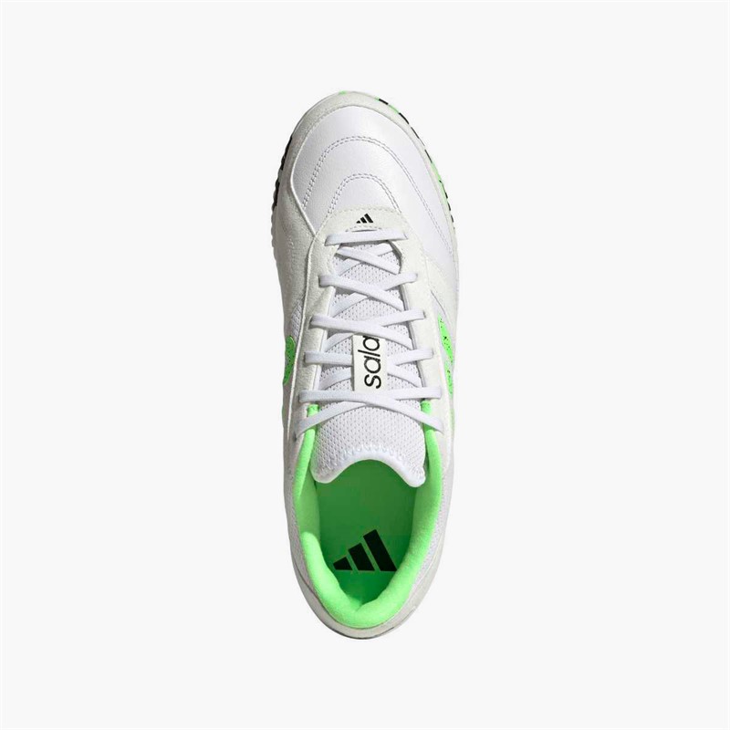 adidas Mens Top Sala Competition 2 IN Indoor Football Boots Cloud White/Lime Burst/Core Black