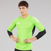 adidas Mens Tiro 23 Pro Long Sleeve Goalkeeper Jersey Team Semi Solar Green