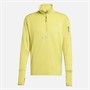 adidas Adi365 Climawarm+ Half Zip Top do biegania dla niego kolor Preloved Lime