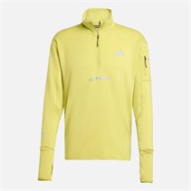 adidas Herre Adi365 Climawarm+ Løbe Half Zip Top Preloved Lime