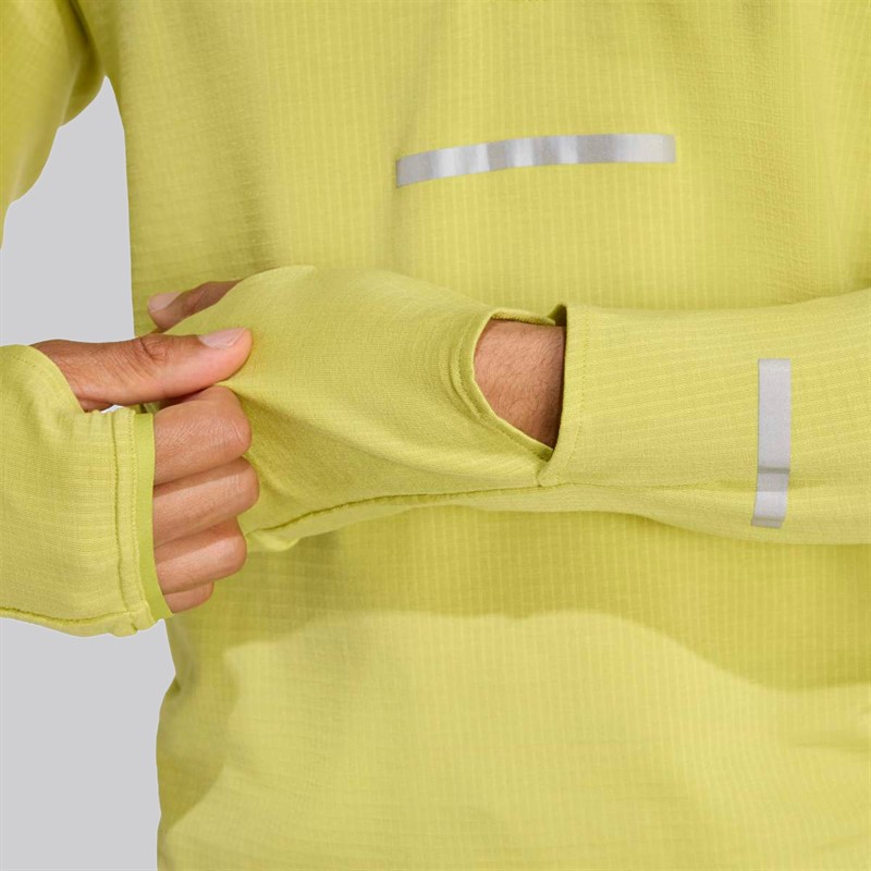 adidas Adi365 Climawarm+ Half Zip Top do biegania dla niego kolor Preloved Lime