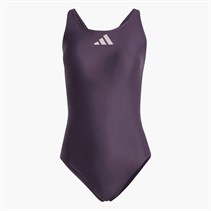adidas Maillot de bain 3-Barres Femme Aurora Black/Preloved Fig