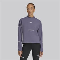 adidas Dame Adi365 Climacool+ Løbe Rund hals Sweatshirt Preloved Violet