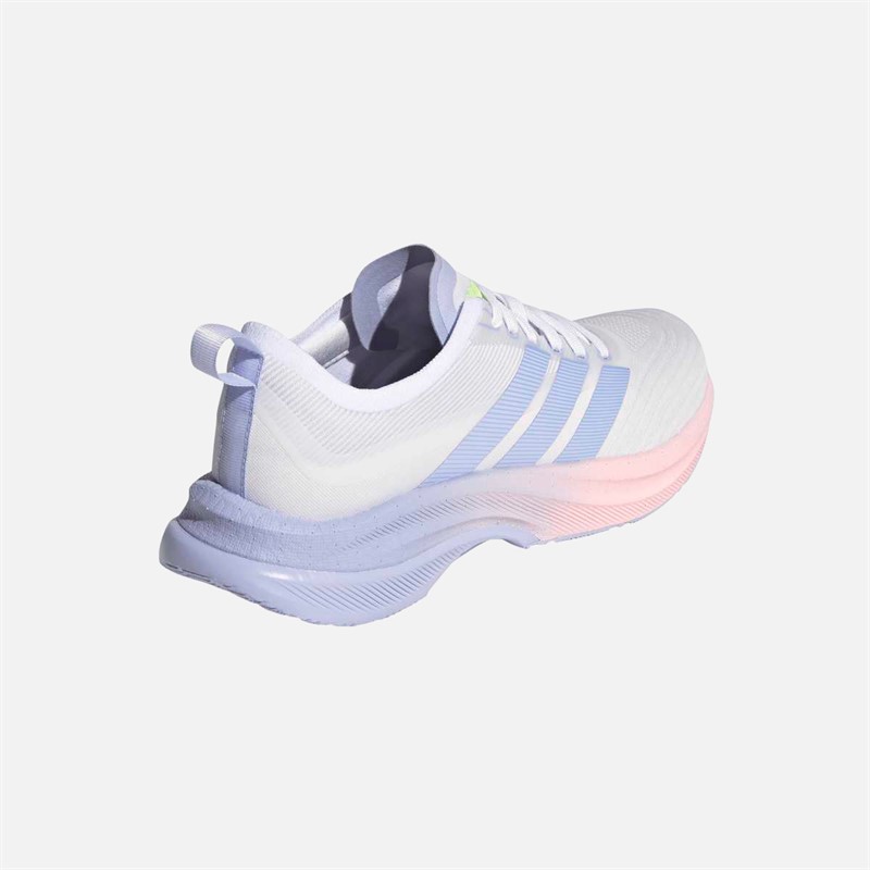 adidas buty do biegania Moveboost neutralne dla niej kolor Footwear White/Violet Tone/Hi-Res Yellow
