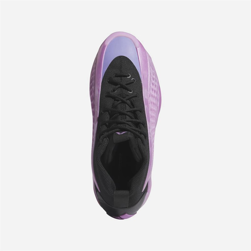 adidas Herre Anthony Edwards A.E. 1 Basketballsko til Lav Core Black/Preloved Purple/Preloved Purple
