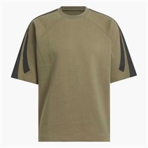 adidas Bluza z krótkim rękawem do koszykówki adidas dla niego kolor Olive Strata
