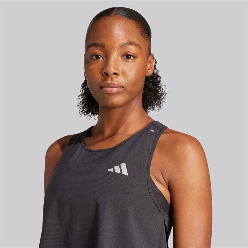 adidas Adi365 Climacool+ Running Crop Top dla niej kolor Czarny