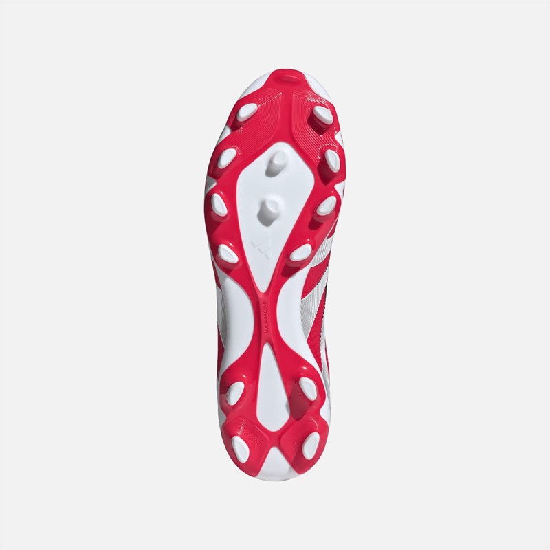 adidas Herre Predator Pro MG Multi Ground Fodboldstøvler Lucid Red/Cloud White/Core Black