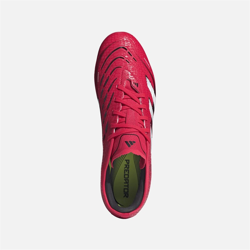 adidas Herre Predator Pro MG Multi Ground Fodboldstøvler Lucid Red/Cloud White/Core Black