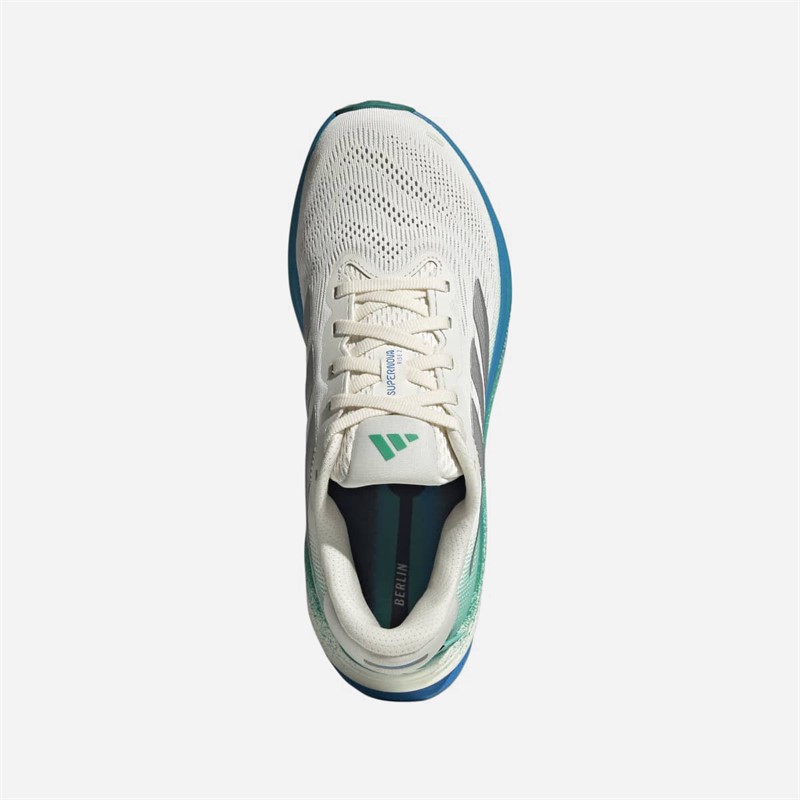 adidas Supernova Rise 2 Neutralne buty do biegania dla niej kolor Chalk White/Silver Metallic/Glory Green