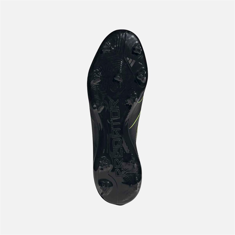 adidas Herre Predator League Electric Stealth Pakke FG/MG Fastbane/Multigrund Fodboldstøvler Core Black/Carbon/Lucid Lemon