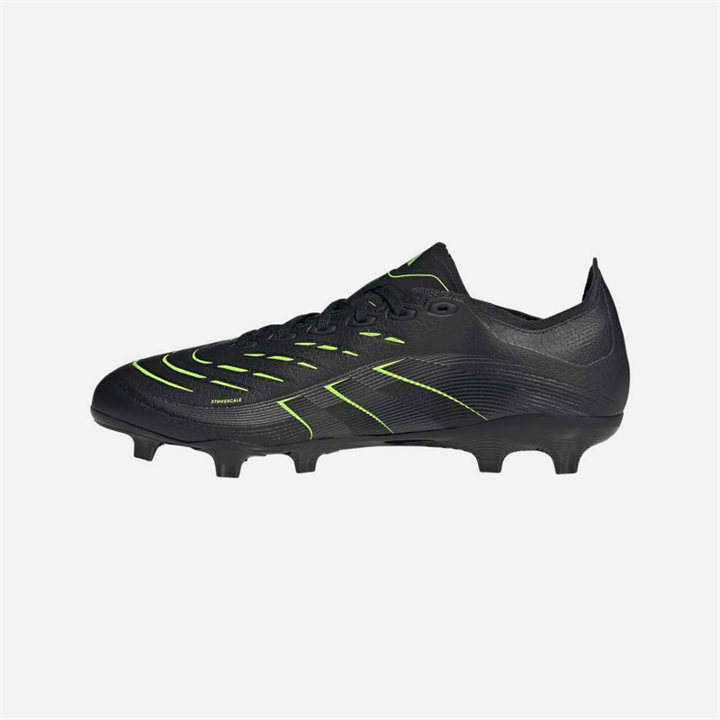 adidas Herre Predator League Electric Stealth Pakke FG/MG Fastbane/Multigrund Fodboldstøvler Core Black/Carbon/Lucid Lemon